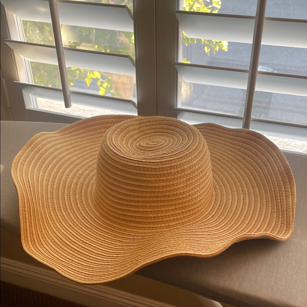 Magid Hats Wavy Brim Tan Sun Hat